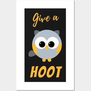 Give A Hoot Posters and Art